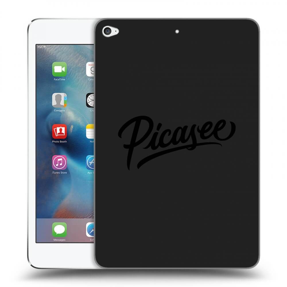 Picasee Μαύρη θήκη σιλικόνης για Apple iPad mini 4 - Picasee - old logo - black