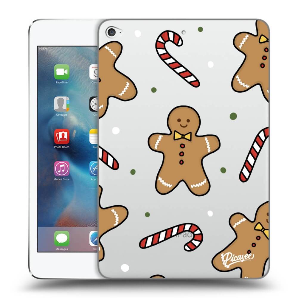 Picasee διαφανής θήκη σιλικόνης Apple iPad mini 4 - Gingerbread