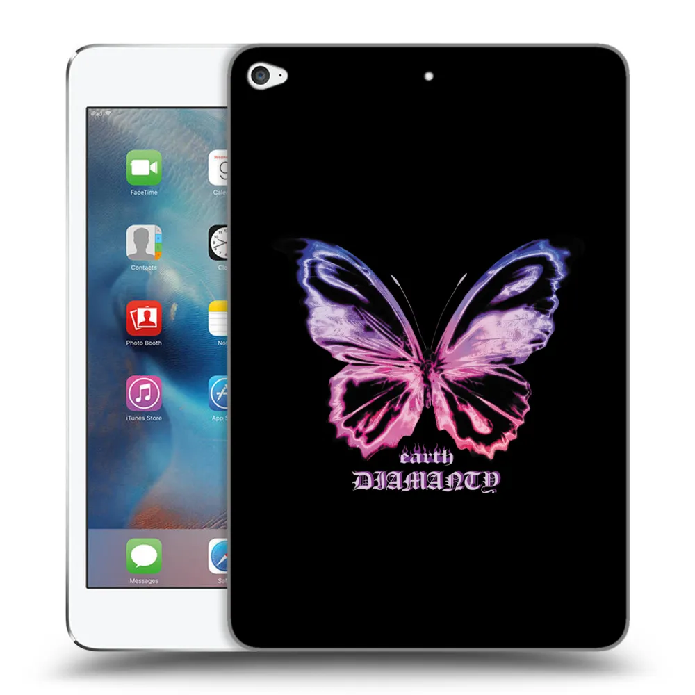 Picasee διαφανής θήκη σιλικόνης Apple iPad mini 4 - Diamanty Purple