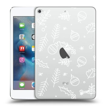 Picasee διαφανής θήκη σιλικόνης Apple iPad mini 4 - Mistletoe