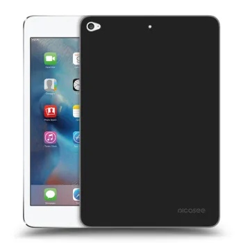 Picasee Μαύρη θήκη σιλικόνης για Apple iPad mini 4 - Clear