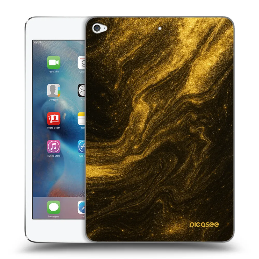 Picasee διαφανής θήκη σιλικόνης Apple iPad mini 4 - Black