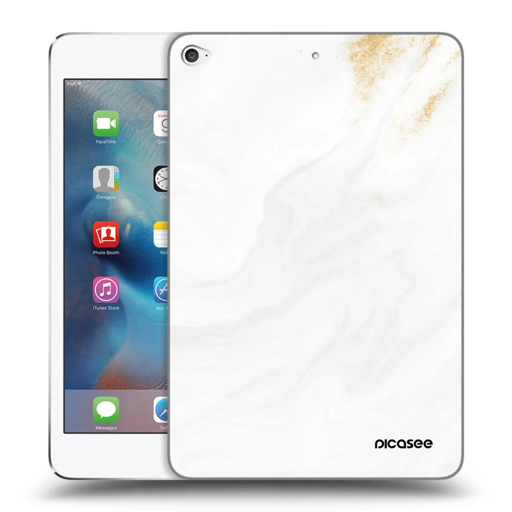 Picasee διαφανής θήκη σιλικόνης Apple iPad mini 4 - White