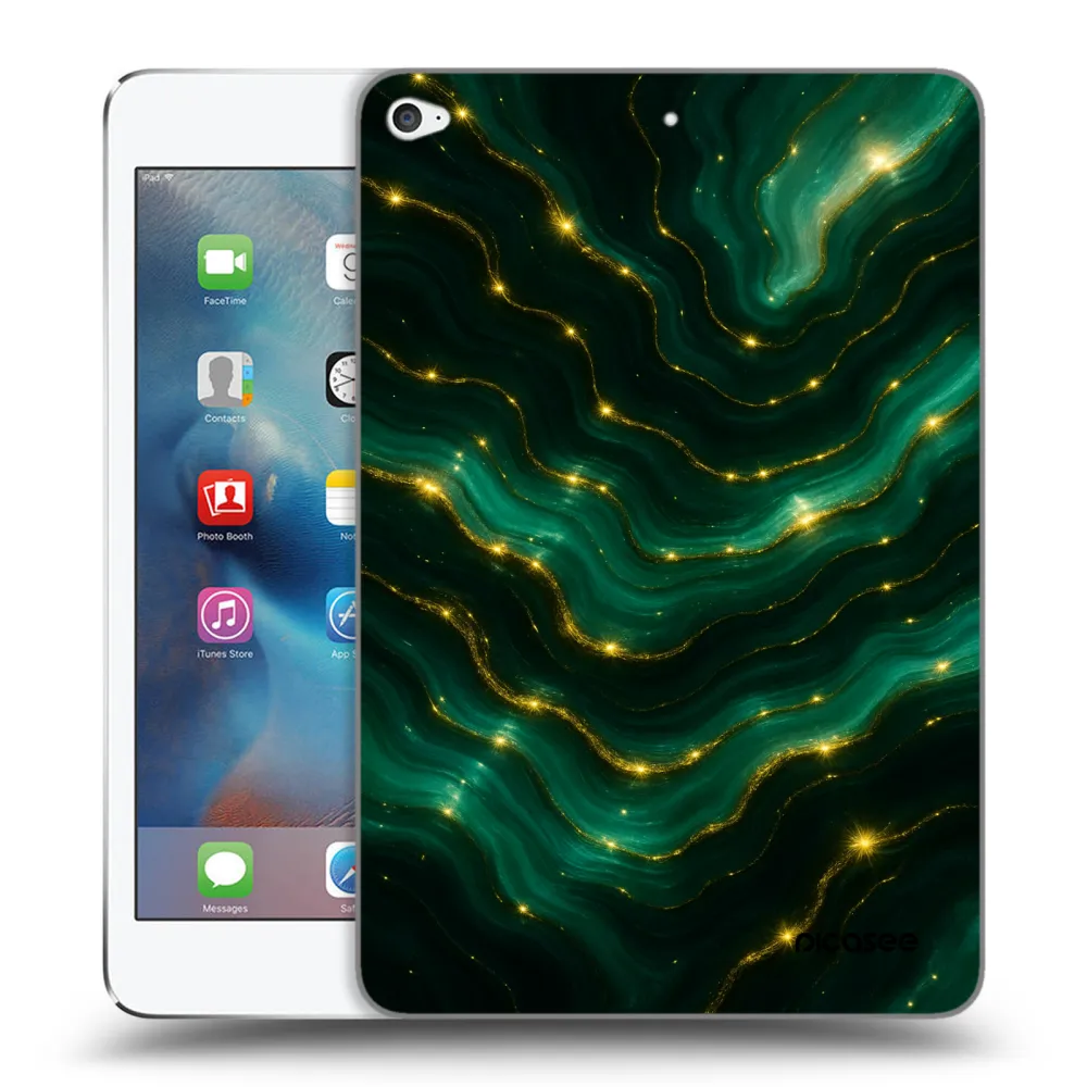 Picasee διαφανής θήκη σιλικόνης Apple iPad mini 4 - Emerald