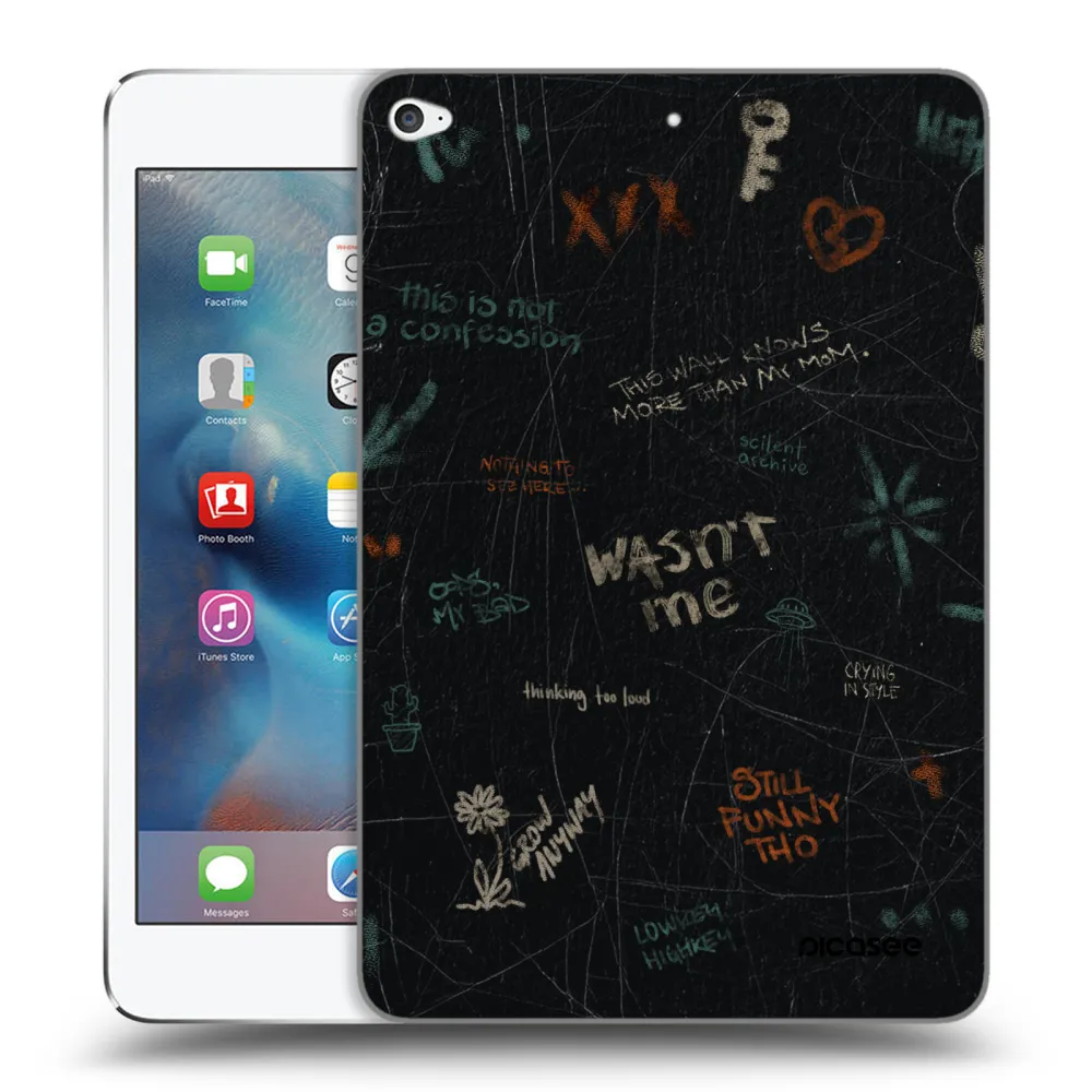 Picasee διαφανής θήκη σιλικόνης Apple iPad mini 4 - CONFESSION