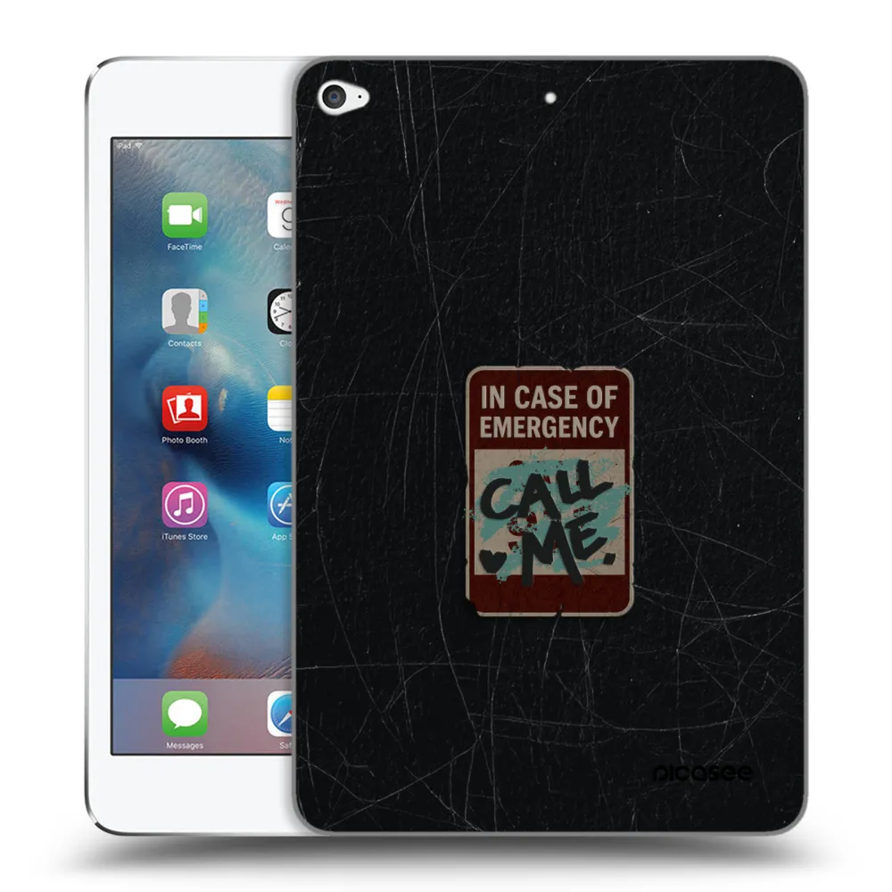 Picasee διαφανής θήκη σιλικόνης Apple iPad mini 4 - EMERGENCY