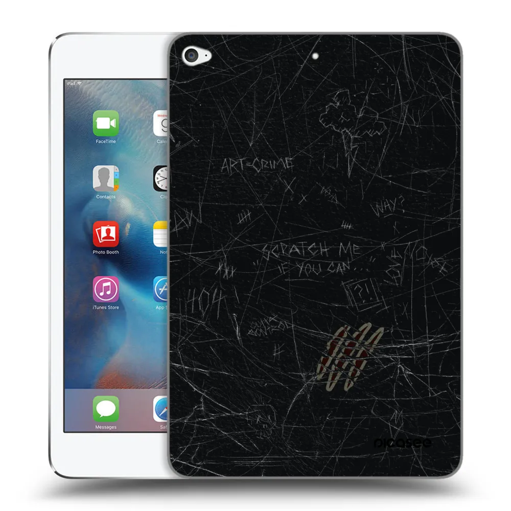 Picasee διαφανής θήκη σιλικόνης Apple iPad mini 4 - SCRATCH