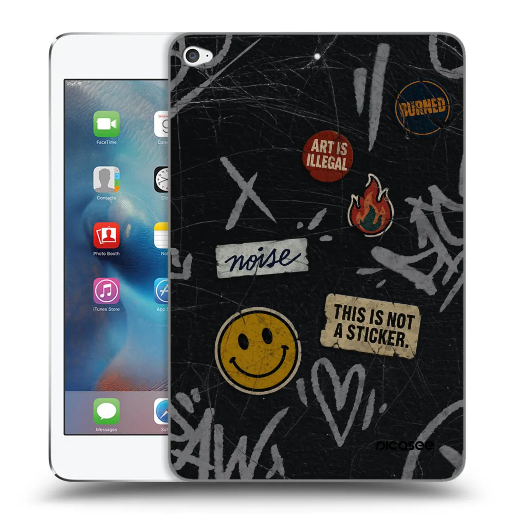 Picasee διαφανής θήκη σιλικόνης Apple iPad mini 4 - STICKERS x TAGS