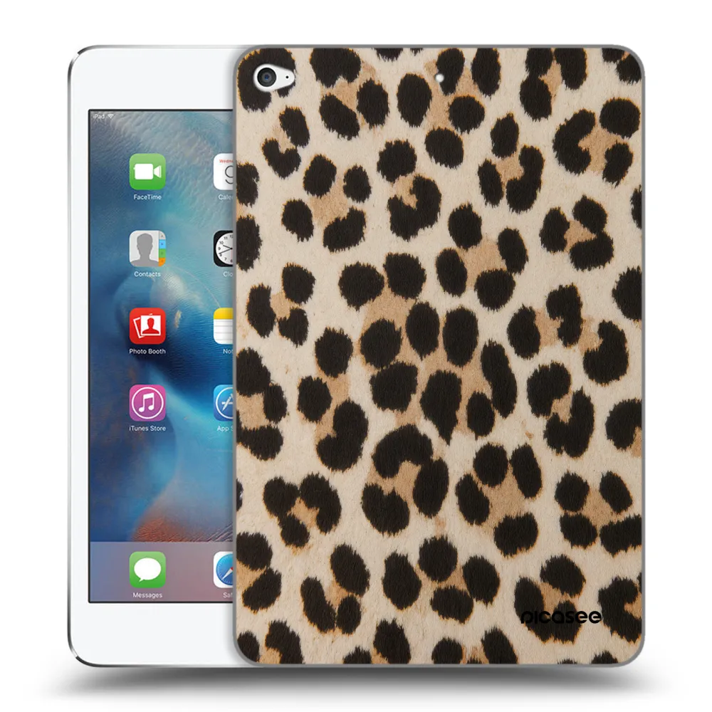 Picasee διαφανής θήκη σιλικόνης Apple iPad mini 4 - Brown Tiger