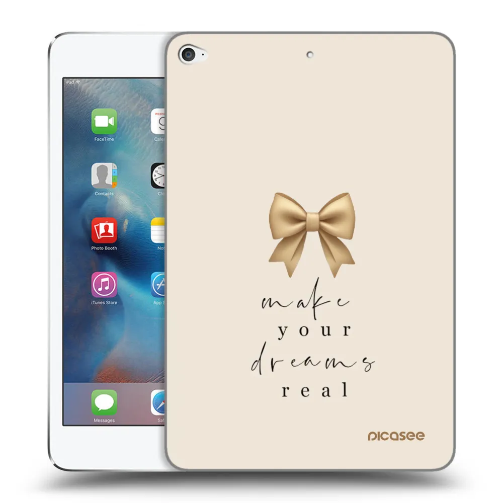 Picasee διαφανής θήκη σιλικόνης Apple iPad mini 4 - Golden Dream