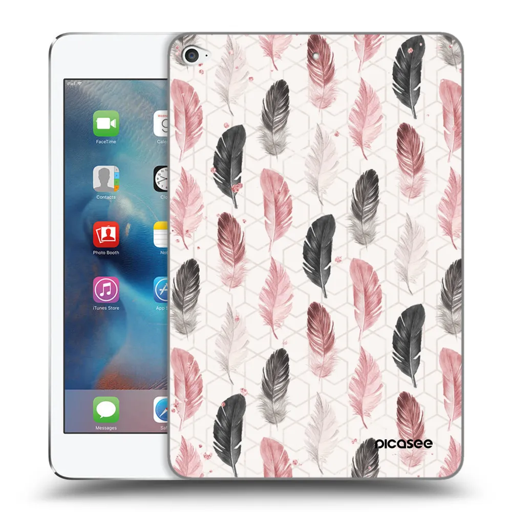 Picasee διαφανής θήκη σιλικόνης Apple iPad mini 4 - Feather 2