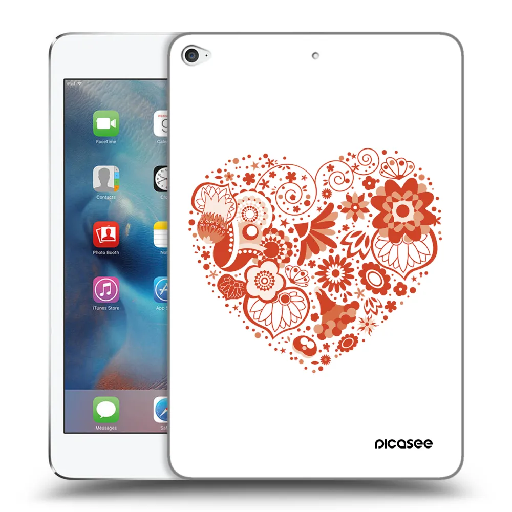 Picasee διαφανής θήκη σιλικόνης Apple iPad mini 4 - Big heart