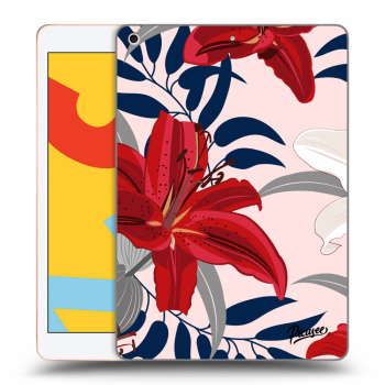 Θήκη για Apple iPad 10.2" 2019 (7. gen) - Red Lily