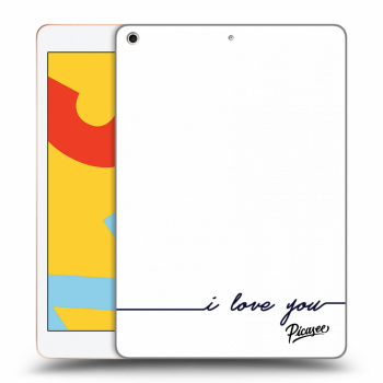 Θήκη για Apple iPad 10.2" 2019 (7. gen) - I love you