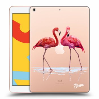 Θήκη για Apple iPad 10.2" 2019 (7. gen) - Flamingos couple