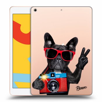 Θήκη για Apple iPad 10.2" 2019 (7. gen) - French Bulldog