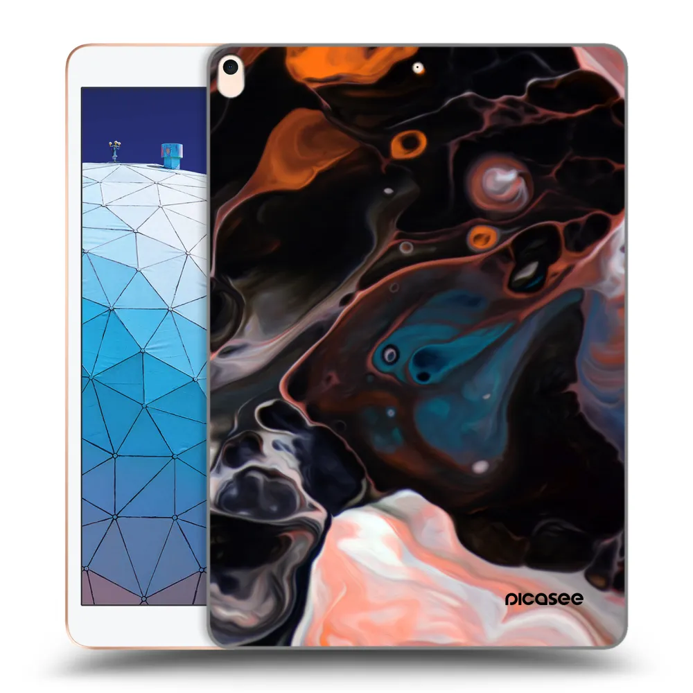 Picasee διαφανής θήκη σιλικόνης Apple iPad Air 10.5" 2019 (3.gen) - Cream