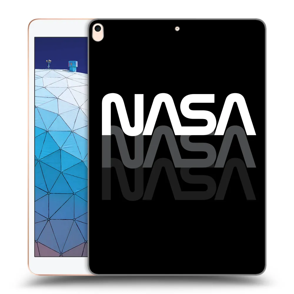 Picasee διαφανής θήκη σιλικόνης Apple iPad Air 10.5" 2019 (3.gen) - NASA Triple