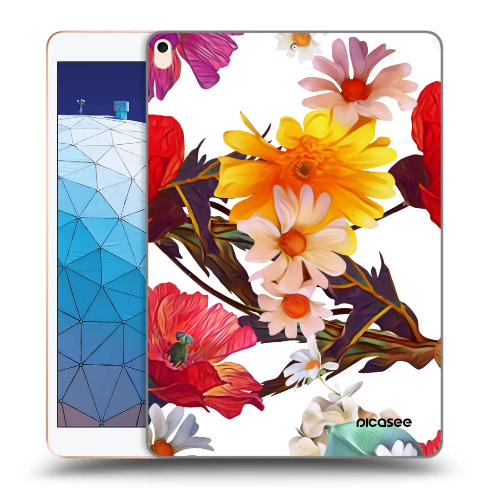 Picasee διαφανής θήκη σιλικόνης Apple iPad Air 10.5" 2019 (3.gen) - Meadow