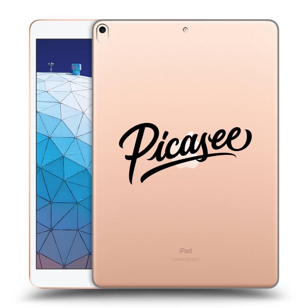 Picasee διαφανής θήκη σιλικόνης Apple iPad Air 10.5" 2019 (3.gen) - Picasee - old logo - black