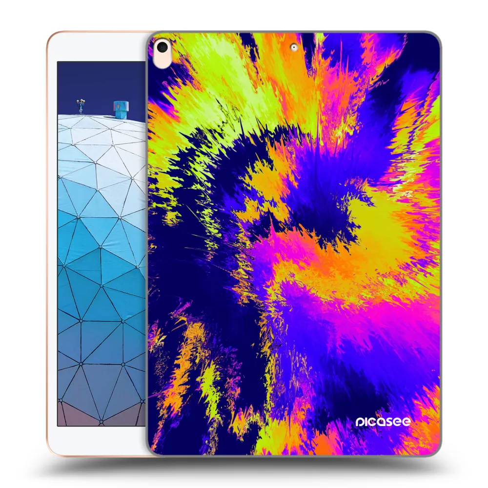 Picasee διαφανής θήκη σιλικόνης Apple iPad Air 10.5" 2019 (3.gen) - Burn