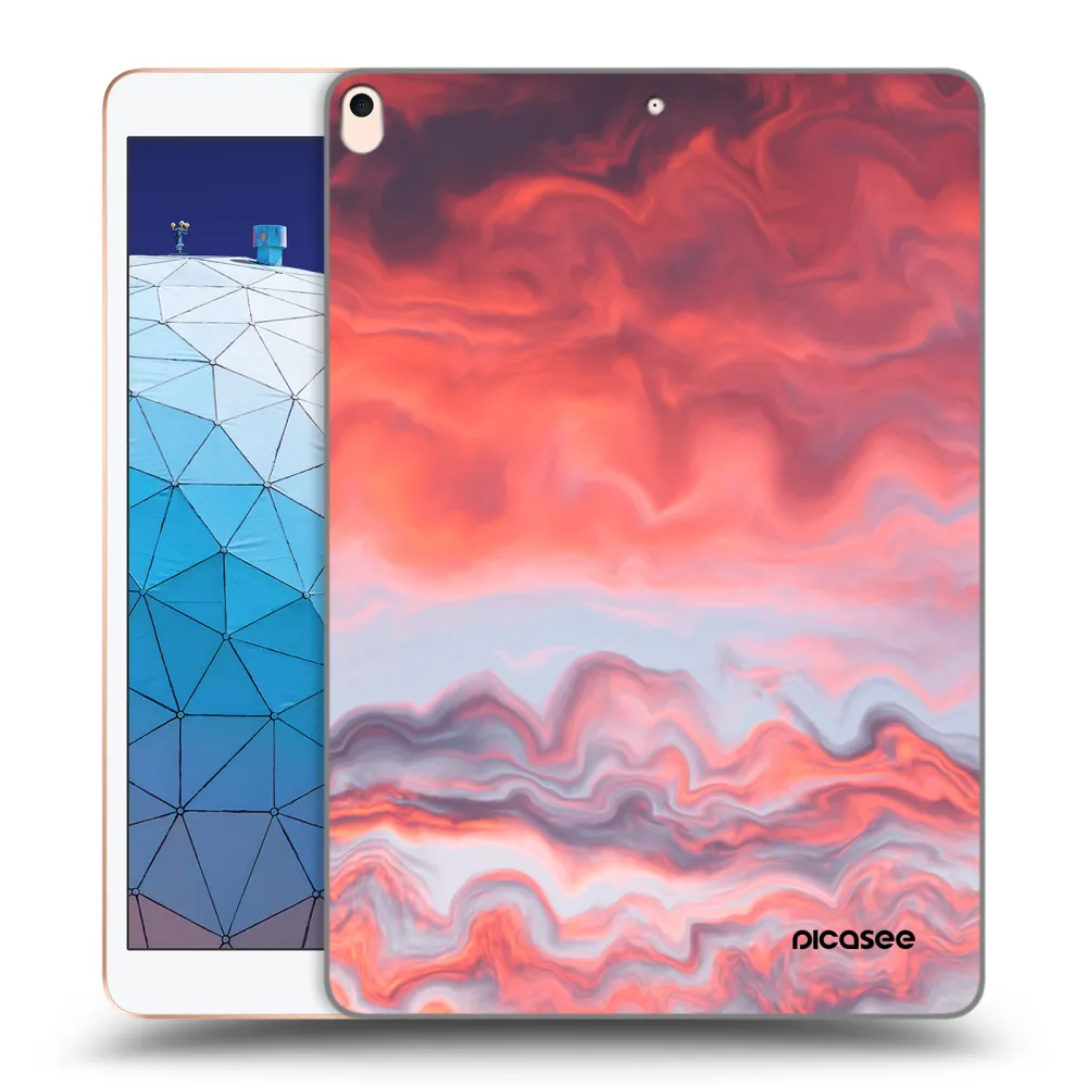 Picasee διαφανής θήκη σιλικόνης Apple iPad Air 10.5" 2019 (3.gen) - Sunset