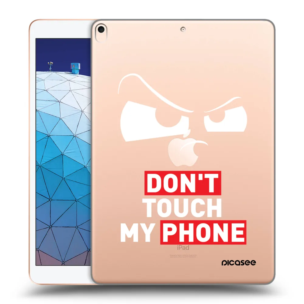 Picasee διαφανής θήκη σιλικόνης Apple iPad Air 10.5" 2019 (3.gen) - Cloudy Eye - Transparent