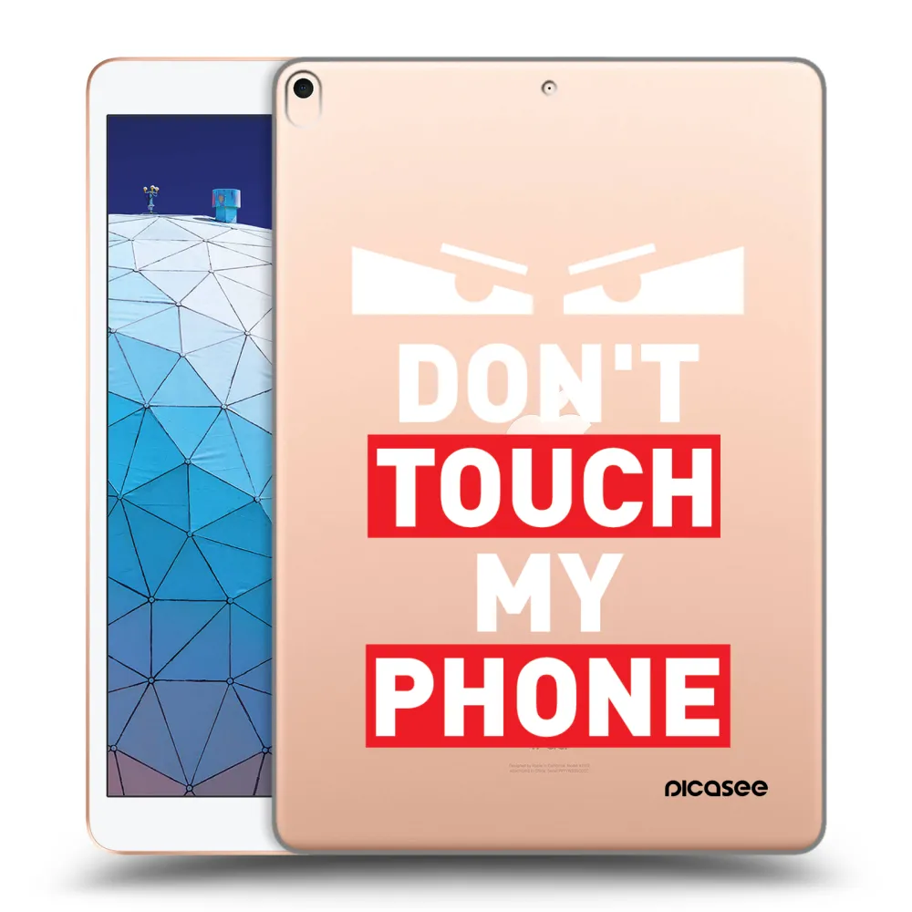 Picasee διαφανής θήκη σιλικόνης Apple iPad Air 10.5" 2019 (3.gen) - Shadow Eye - Transparent