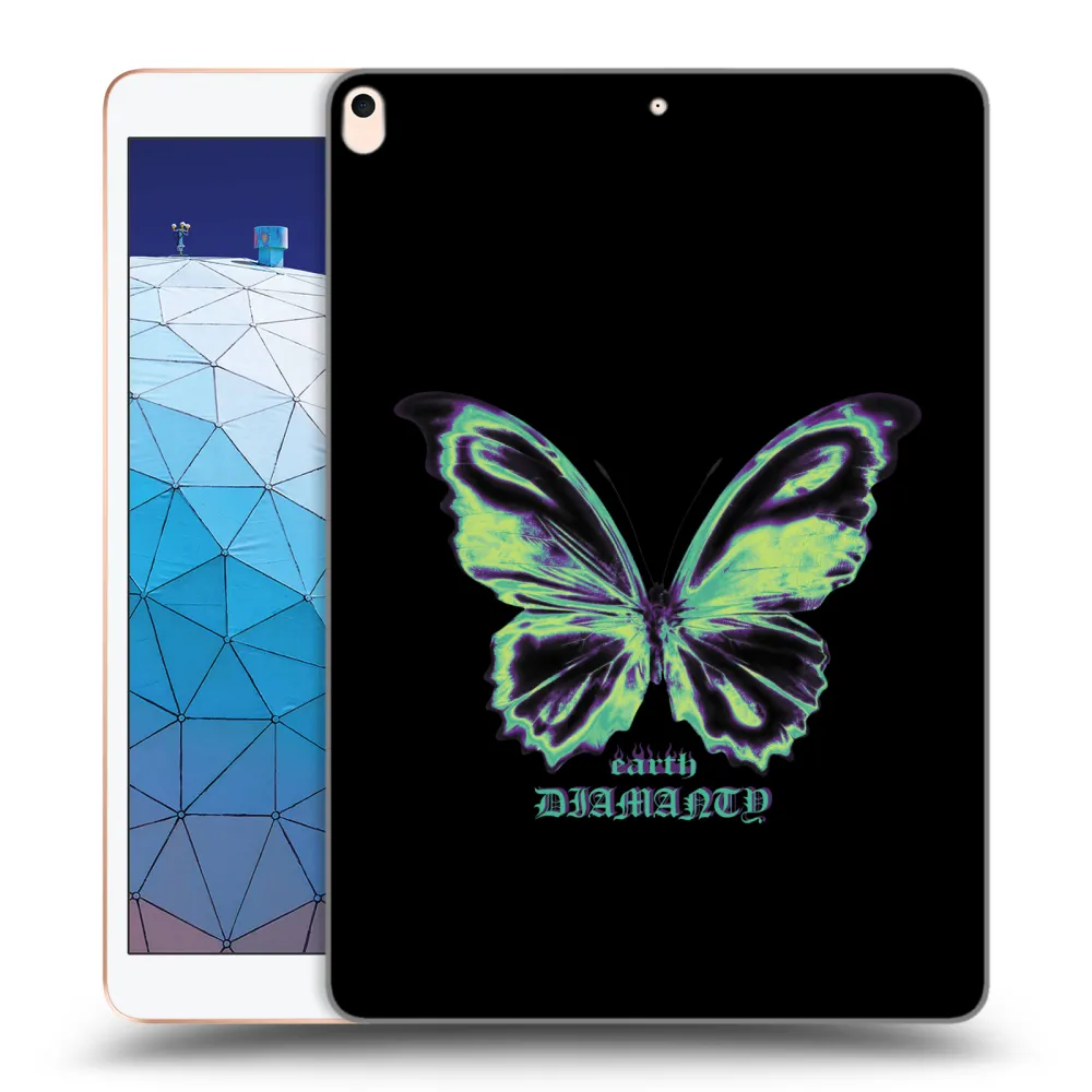Picasee διαφανής θήκη σιλικόνης Apple iPad Air 10.5" 2019 (3.gen) - Diamanty Blue