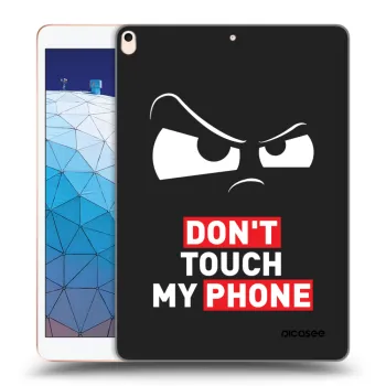Picasee Μαύρη θήκη σιλικόνης για Apple iPad Air 10.5" 2019 (3.gen) - Cloudy Eye - Transparent