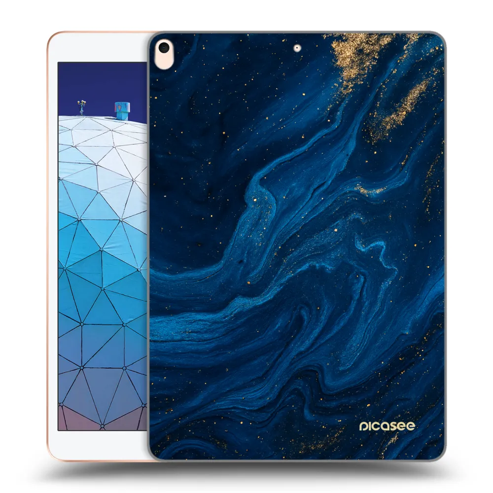 Picasee διαφανής θήκη σιλικόνης Apple iPad Air 10.5" 2019 (3.gen) - Blue