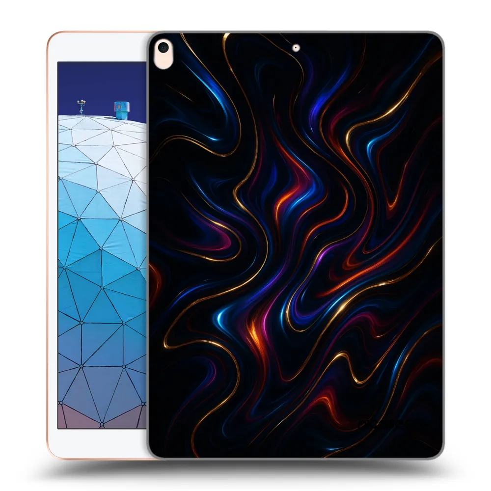 Picasee διαφανής θήκη σιλικόνης Apple iPad Air 10.5" 2019 (3.gen) - Noir