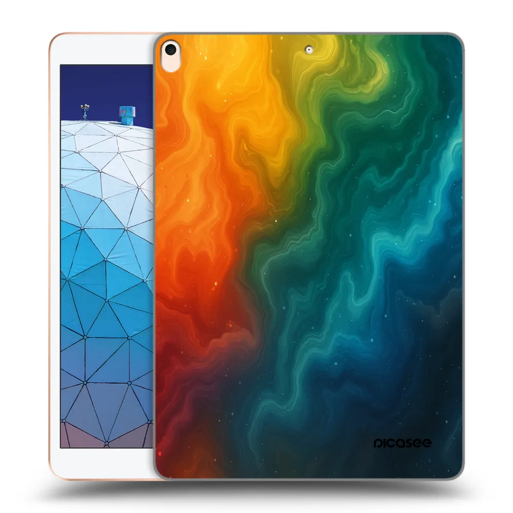 Picasee διαφανής θήκη σιλικόνης Apple iPad Air 10.5" 2019 (3.gen) - Solar