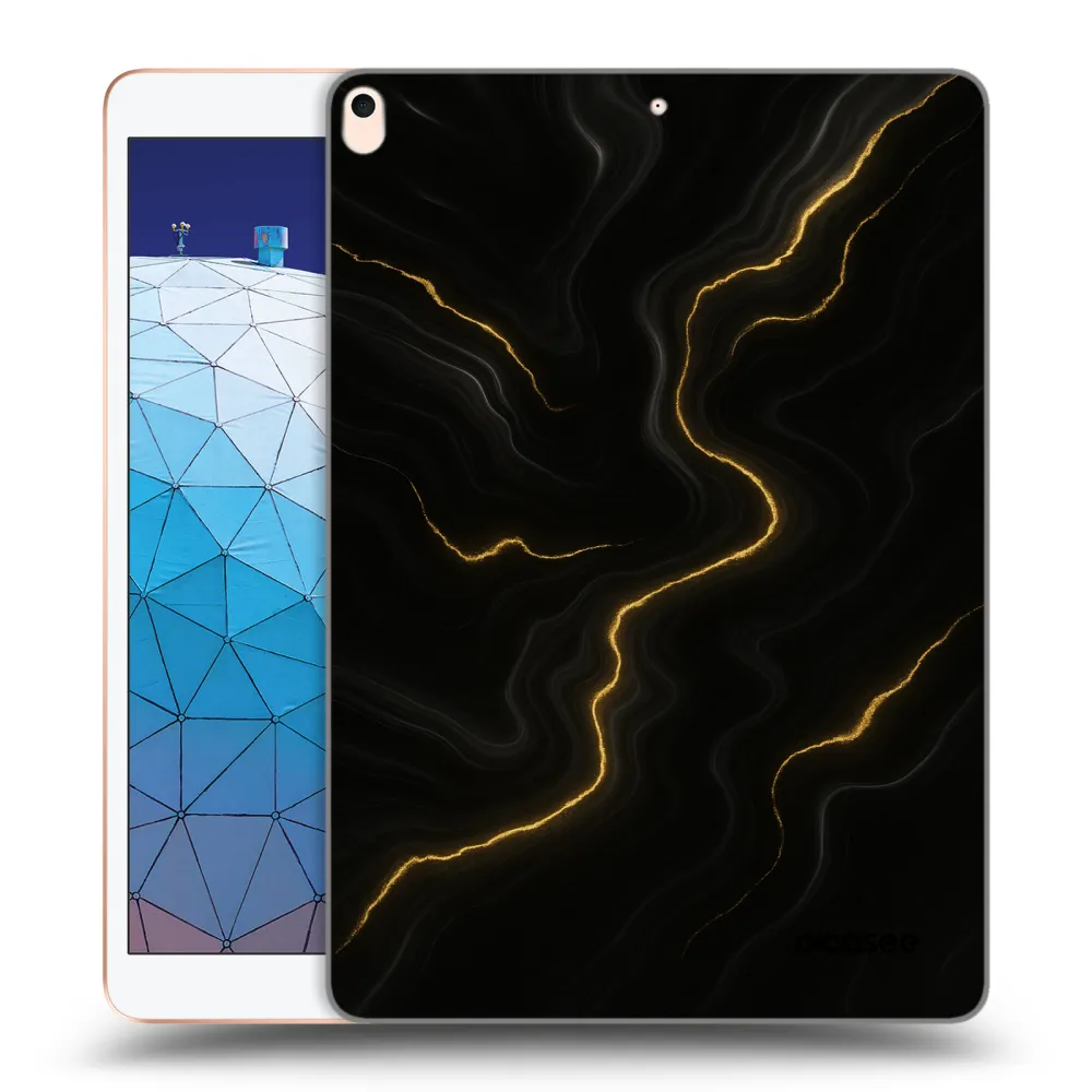 Picasee διαφανής θήκη σιλικόνης Apple iPad Air 10.5" 2019 (3.gen) - Thunder