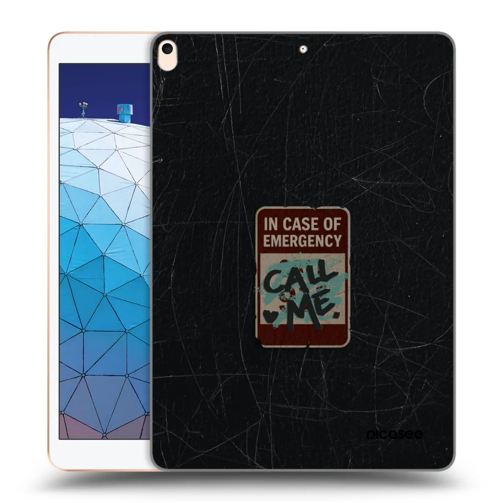 Picasee διαφανής θήκη σιλικόνης Apple iPad Air 10.5" 2019 (3.gen) - EMERGENCY