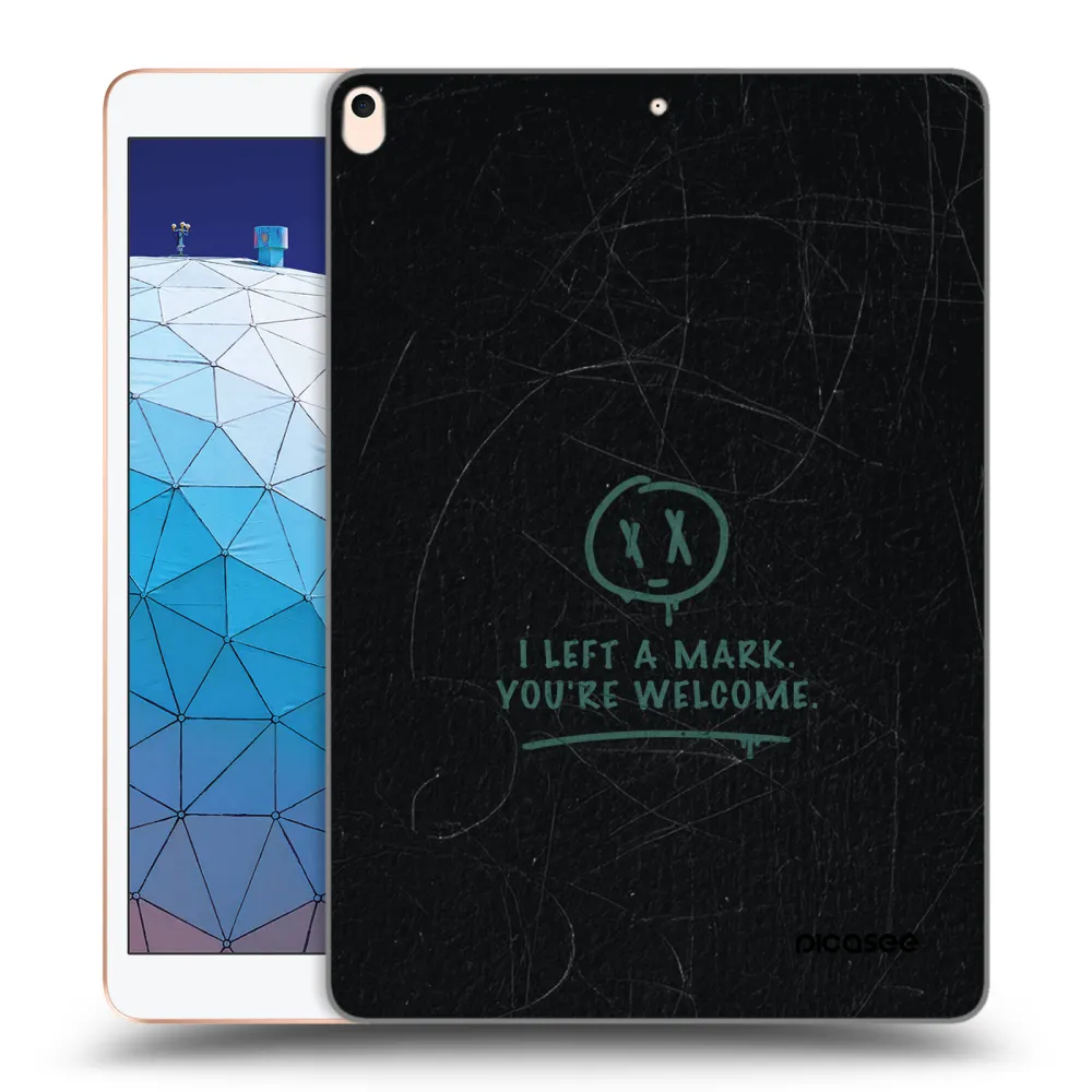 Picasee διαφανής θήκη σιλικόνης Apple iPad Air 10.5" 2019 (3.gen) - LEFT A MARK