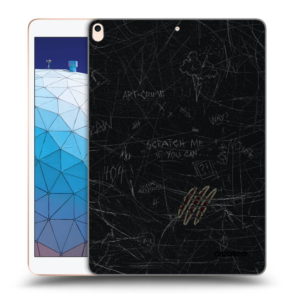 Picasee διαφανής θήκη σιλικόνης Apple iPad Air 10.5" 2019 (3.gen) - SCRATCH