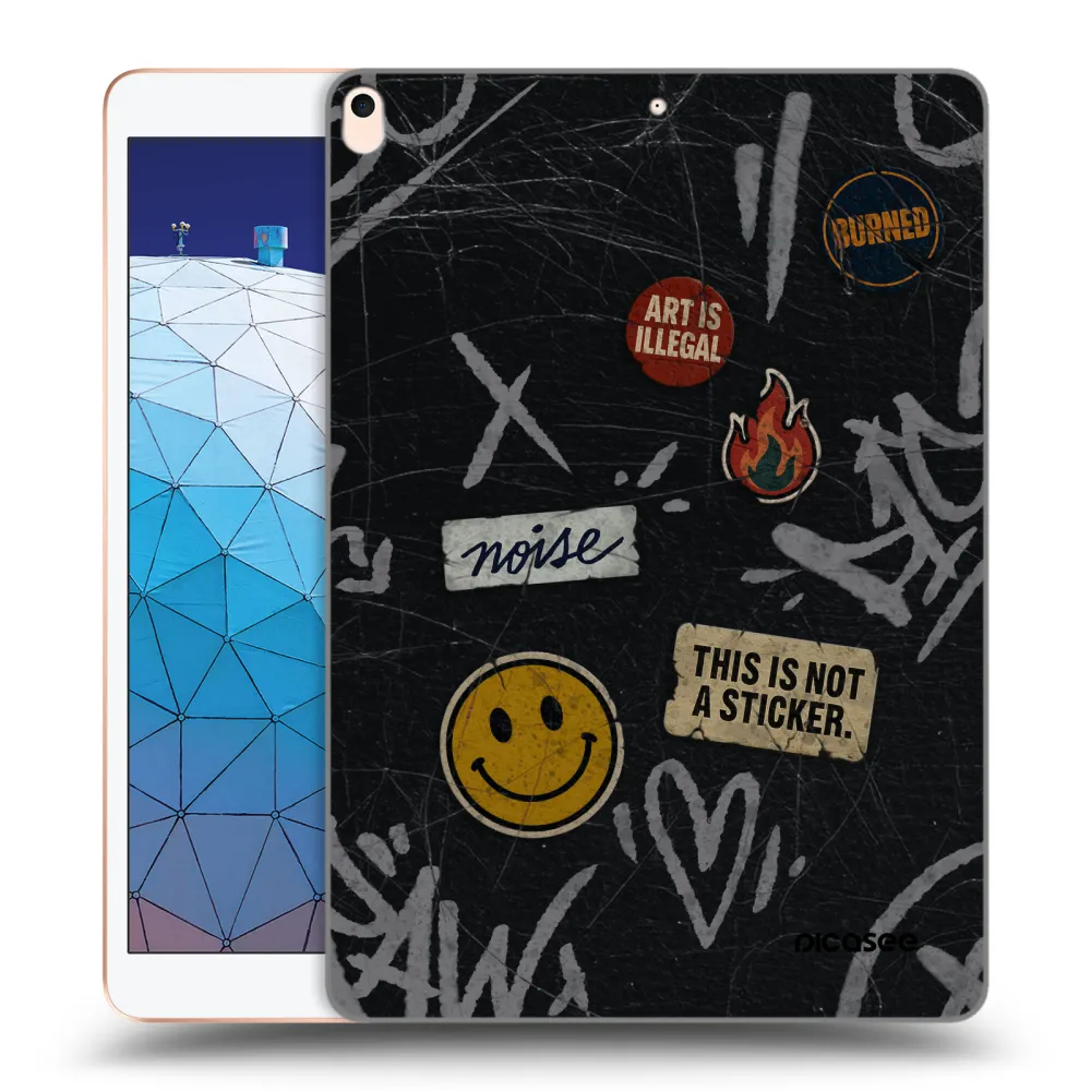 Picasee διαφανής θήκη σιλικόνης Apple iPad Air 10.5" 2019 (3.gen) - STICKERS x TAGS