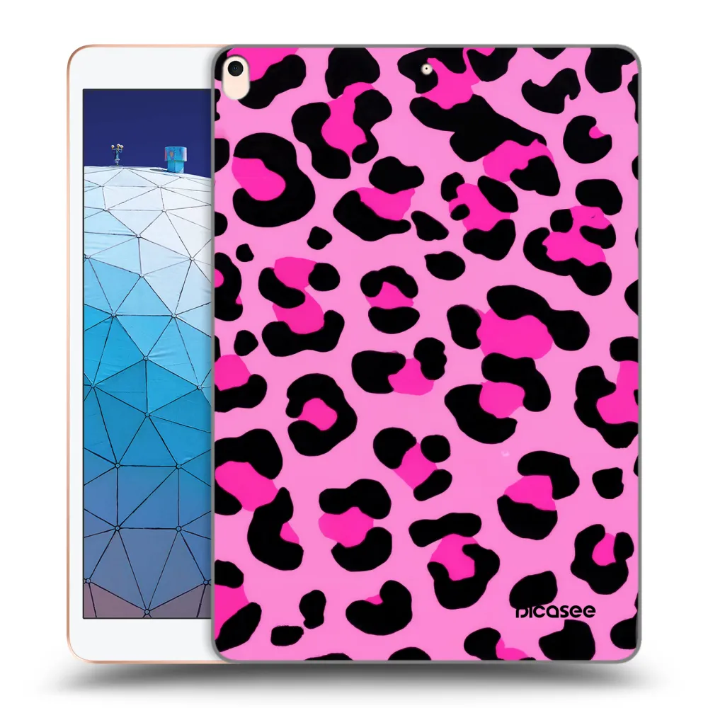 Picasee διαφανής θήκη σιλικόνης Apple iPad Air 10.5" 2019 (3.gen) - Pink Tiger