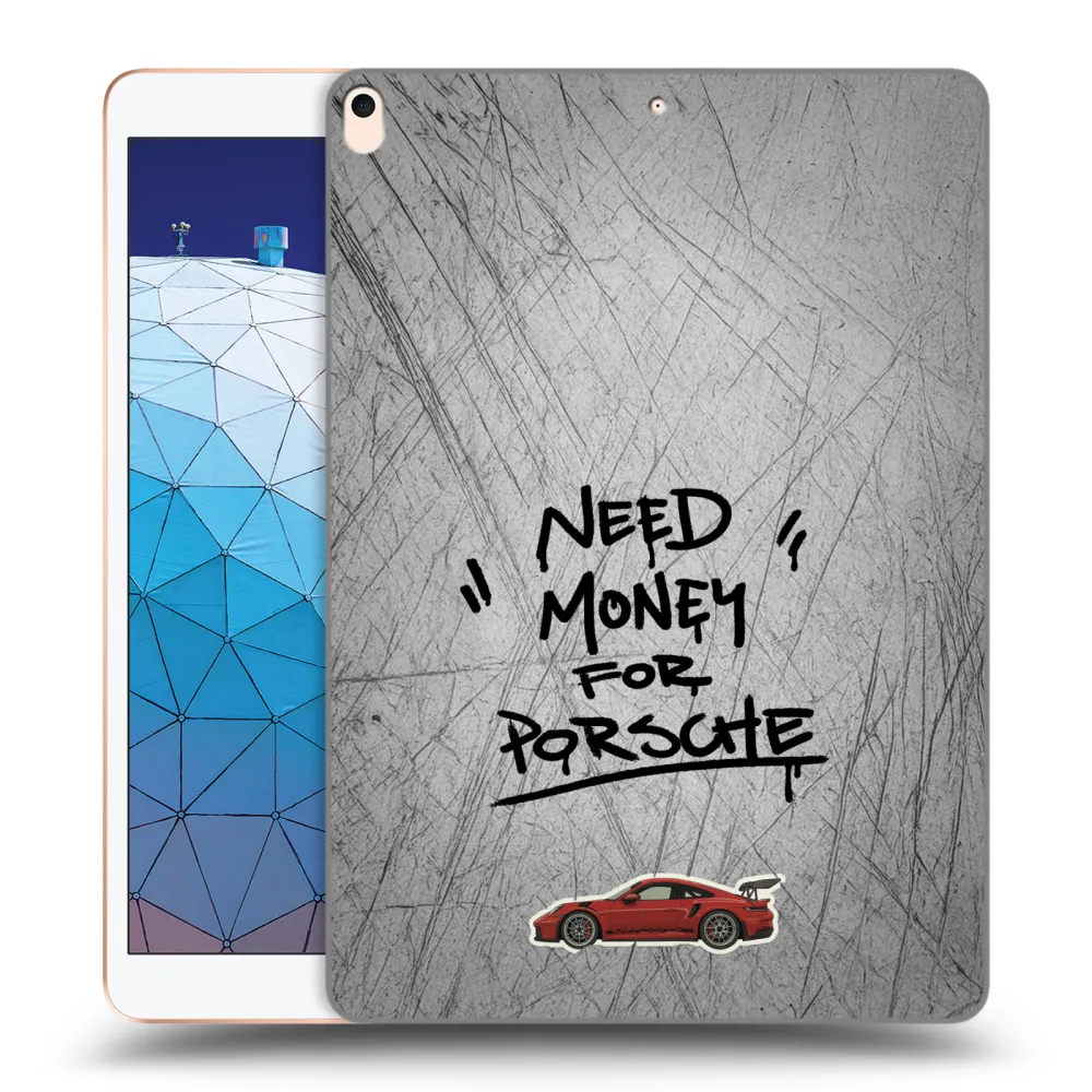Picasee διαφανής θήκη σιλικόνης Apple iPad Air 10.5" 2019 (3.gen) - Grey Drift