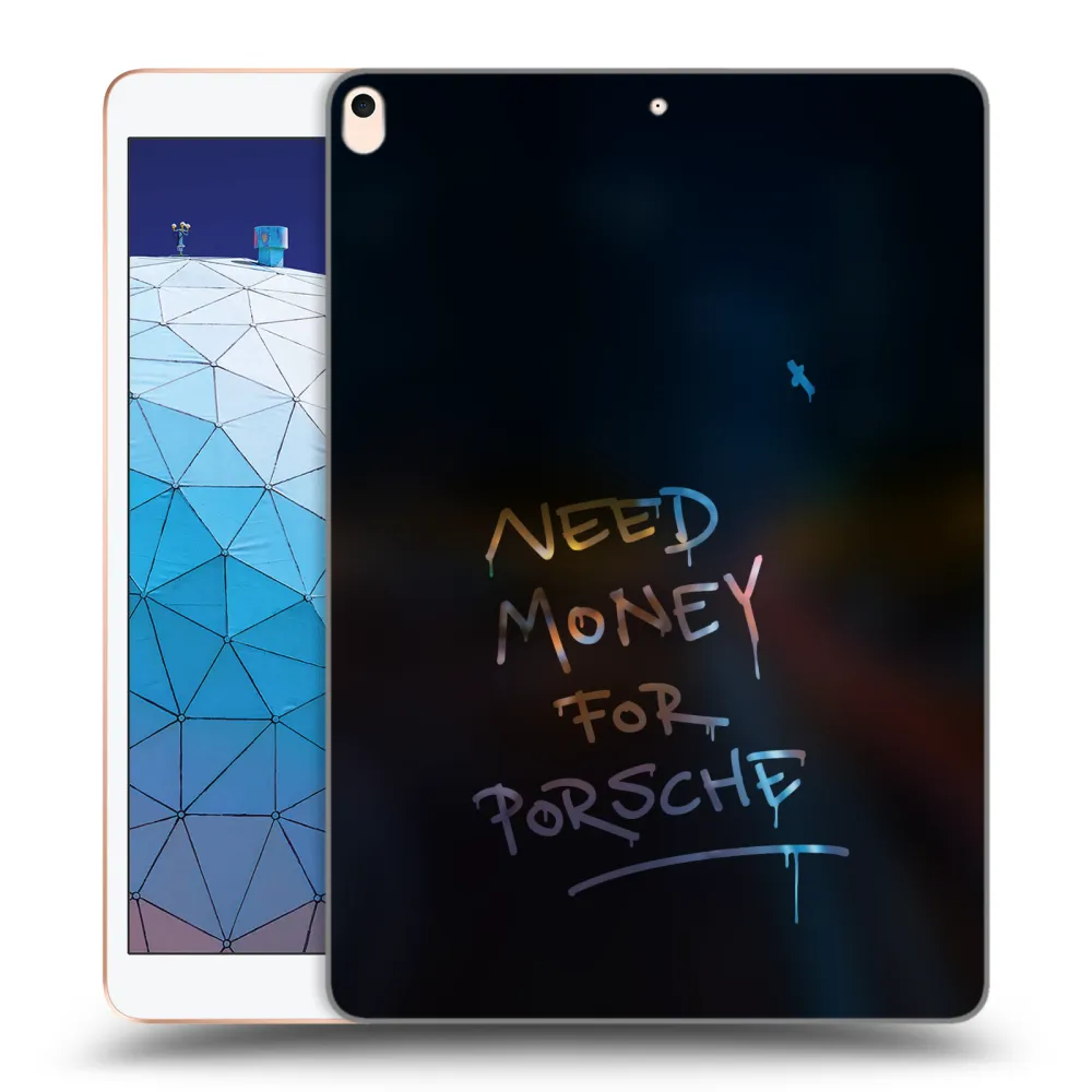 Picasee διαφανής θήκη σιλικόνης Apple iPad Air 10.5" 2019 (3.gen) - Neon Nights