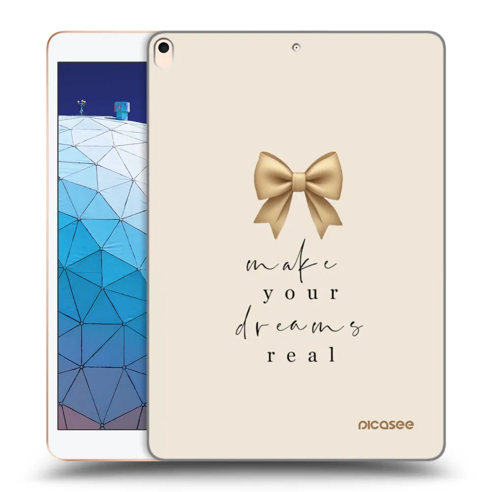 Picasee διαφανής θήκη σιλικόνης Apple iPad Air 10.5" 2019 (3.gen) - Golden Dream