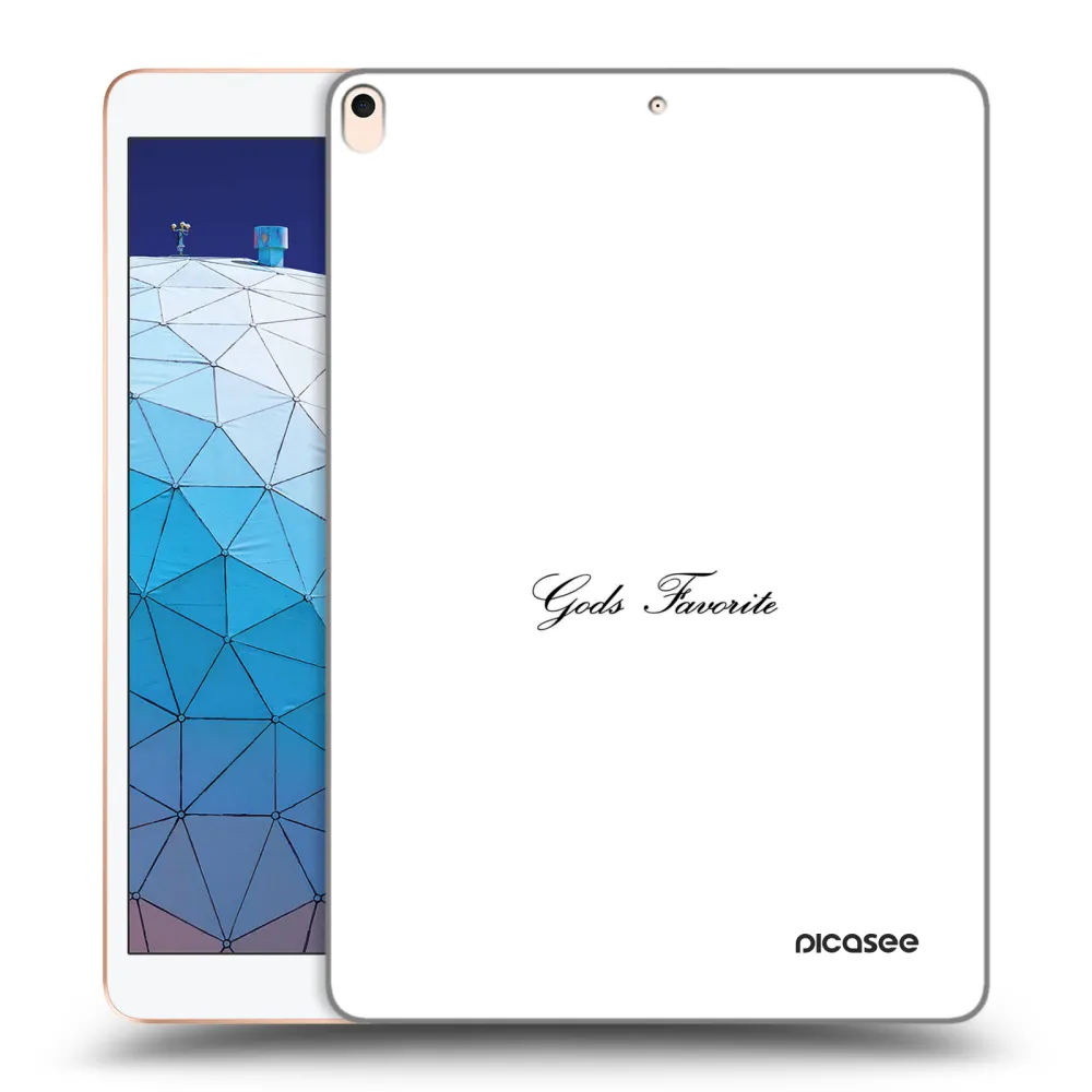 Picasee διαφανής θήκη σιλικόνης Apple iPad Air 10.5" 2019 (3.gen) - Gods Favorite