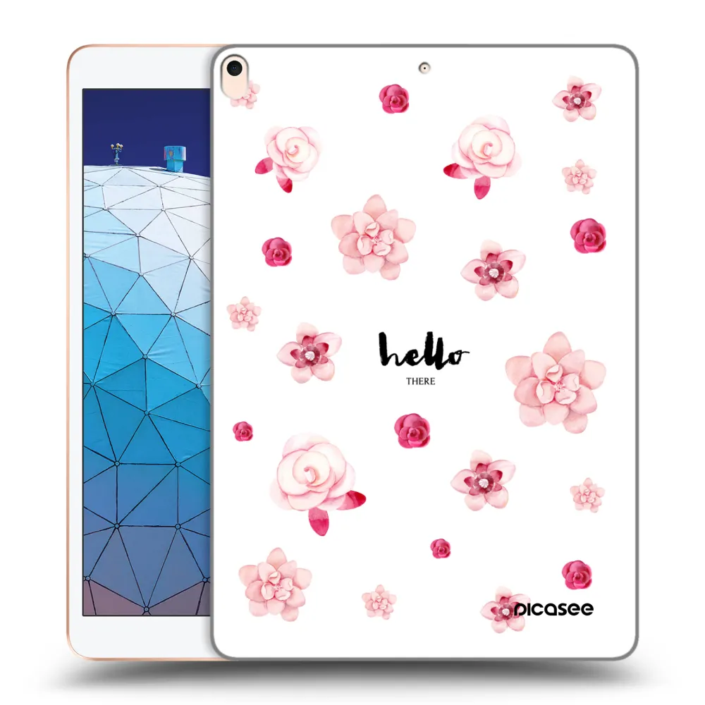 Picasee διαφανής θήκη σιλικόνης Apple iPad Air 10.5" 2019 (3.gen) - Hello there