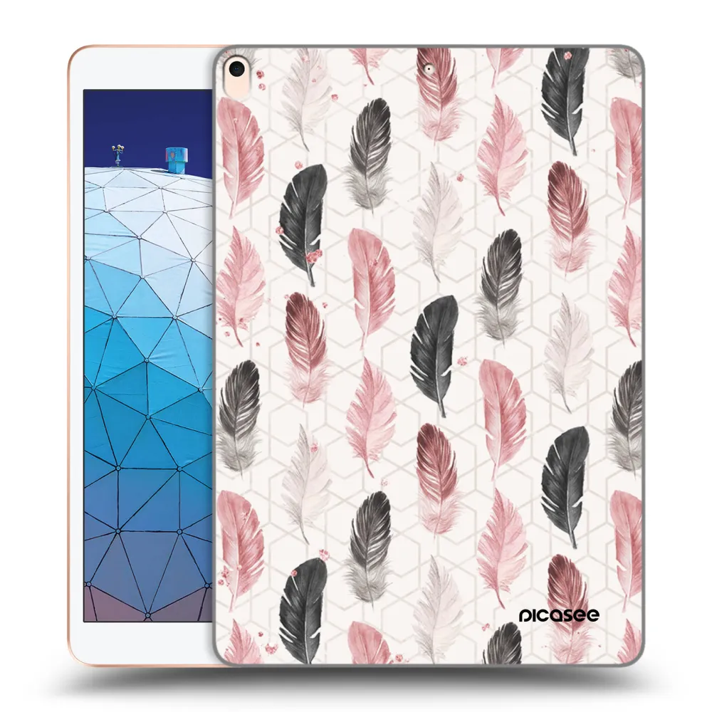 Picasee διαφανής θήκη σιλικόνης Apple iPad Air 10.5" 2019 (3.gen) - Feather 2