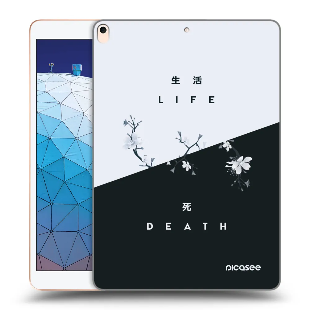 Picasee διαφανής θήκη σιλικόνης Apple iPad Air 10.5" 2019 (3.gen) - Life - Death