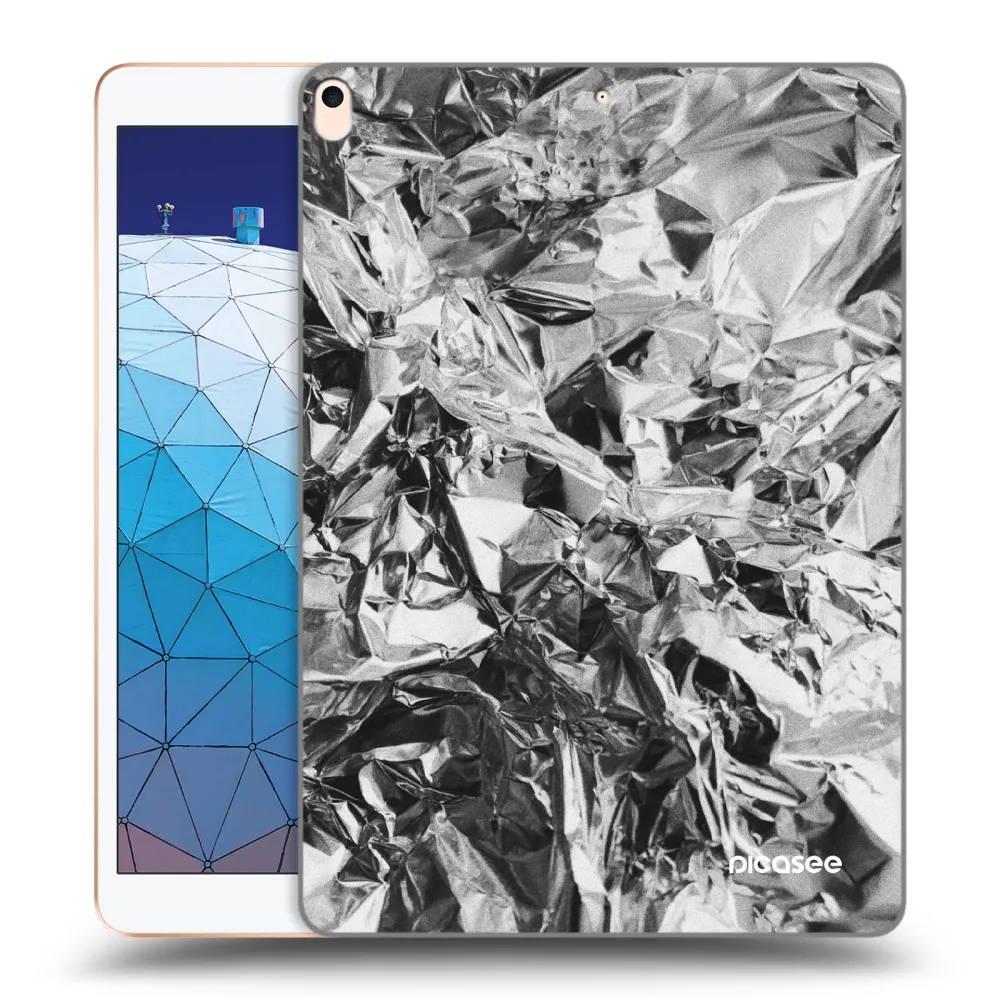 Picasee διαφανής θήκη σιλικόνης Apple iPad Air 10.5" 2019 (3.gen) - Chrome