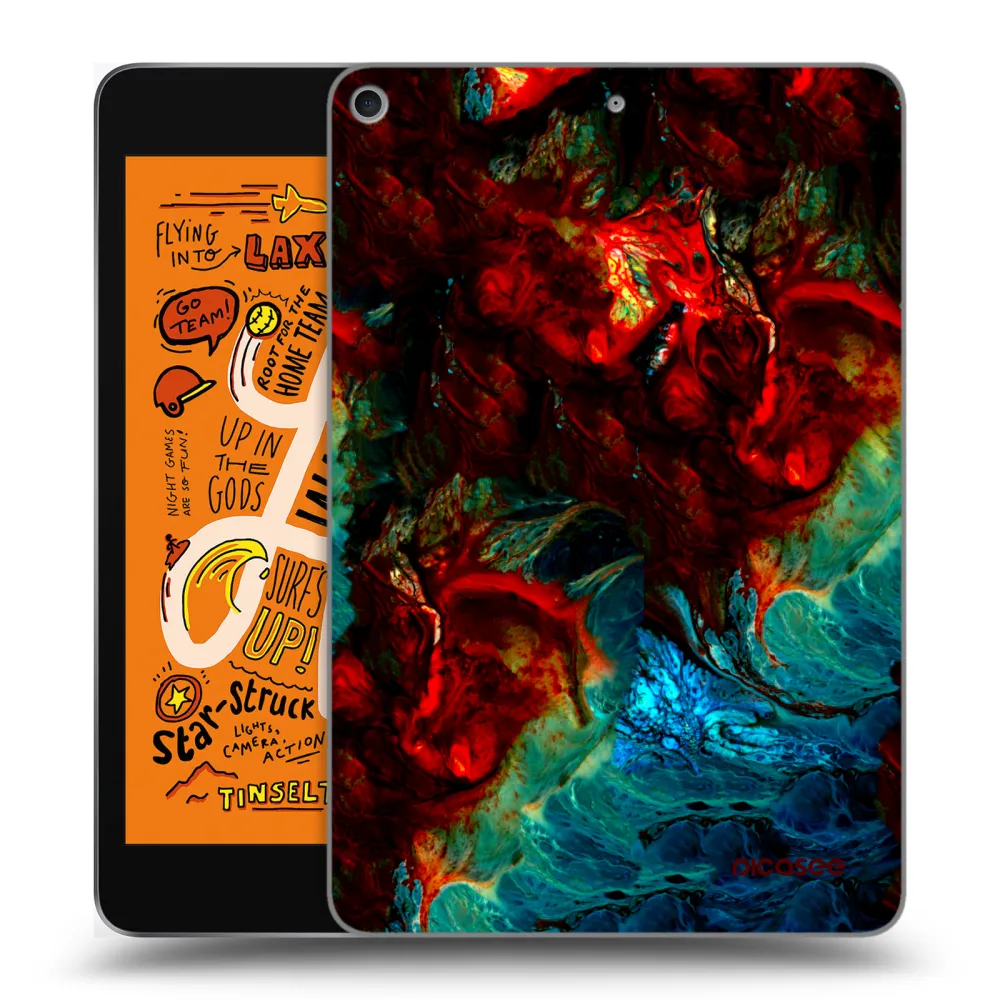 Picasee διαφανής θήκη σιλικόνης Apple iPad mini 2019 (5. gen) - Universe