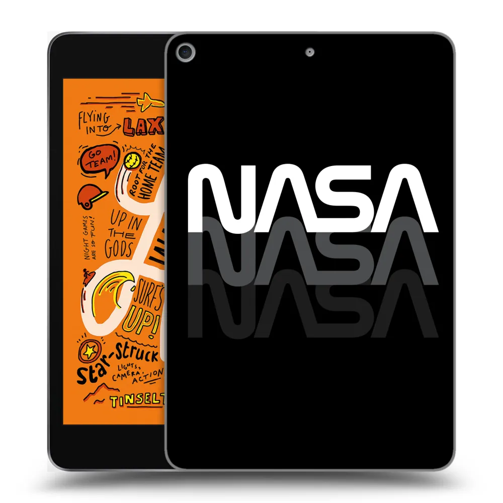 Picasee διαφανής θήκη σιλικόνης Apple iPad mini 2019 (5. gen) - NASA Triple
