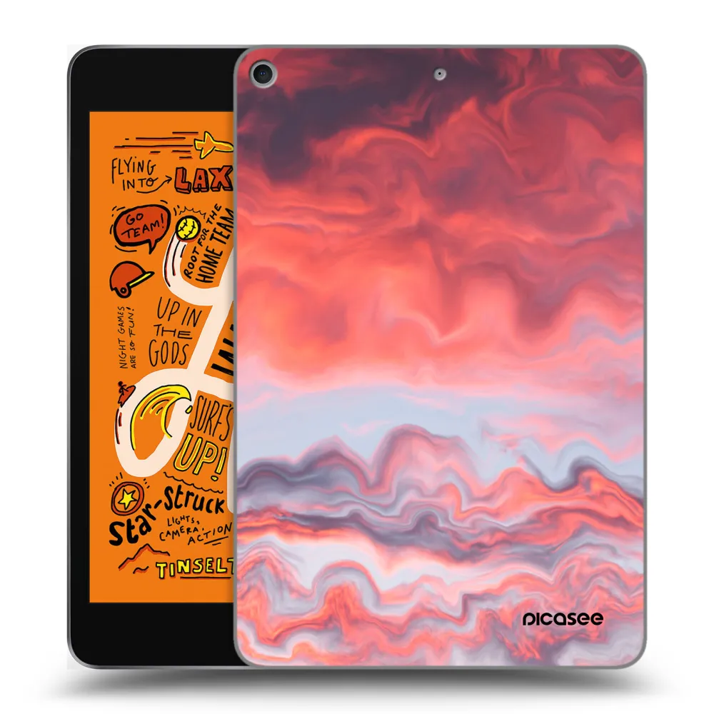 Picasee διαφανής θήκη σιλικόνης Apple iPad mini 2019 (5. gen) - Sunset